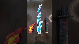 Demon Slayer Tanjiro Kamado Nichirin Sword Figure Link In Comments