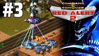 Red Alert 2  Aliens Invasion Mod | Allied Campaign Mission 3  Clonning Around