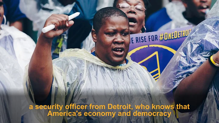 Security Officer Delores McDaniel wants Kamala Har...