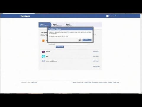 How to Create a Login for Facebook : Facebook Info