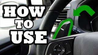 How To Use Paddle Shifters | The ULTIMATE Guide