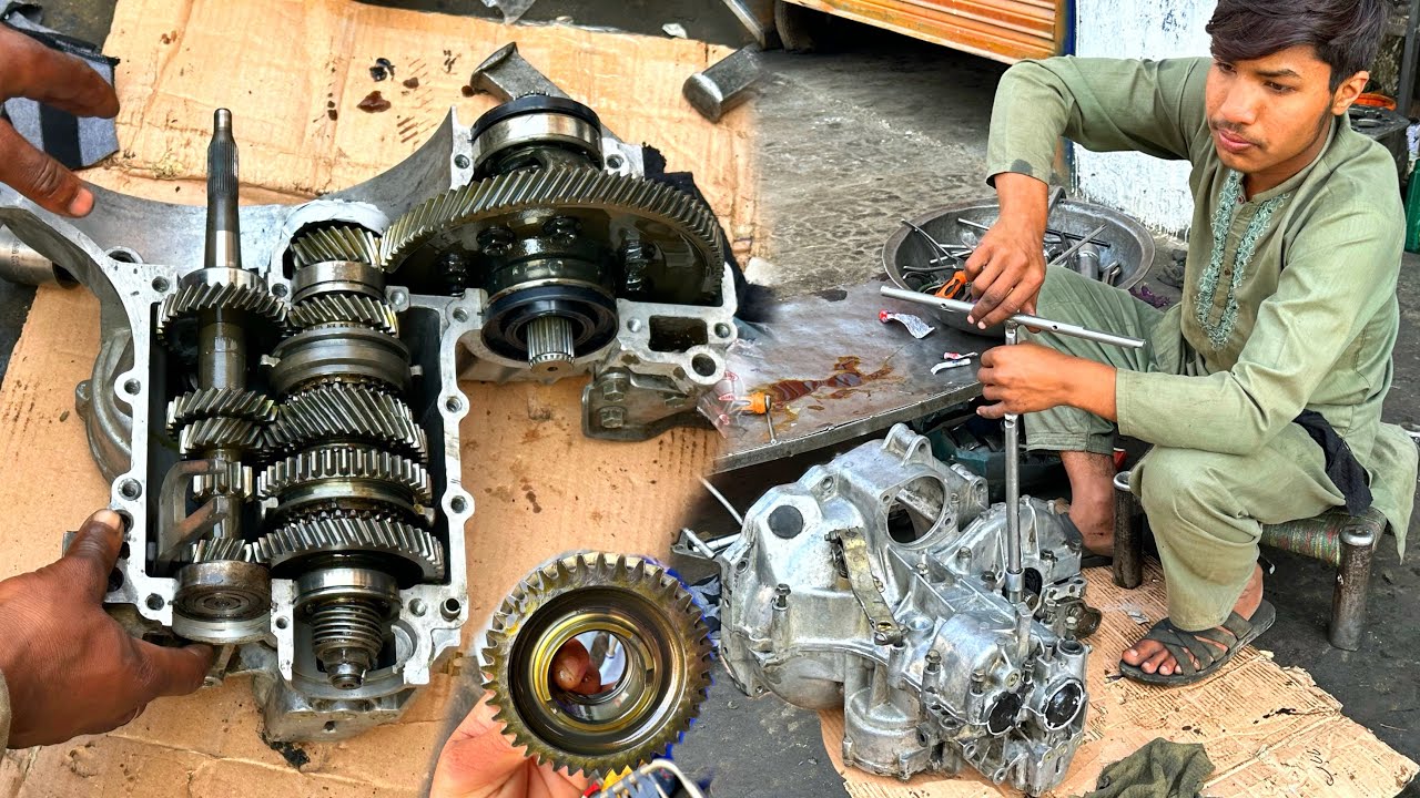 How to Rebuild Suzuki Mehran Gearbox YouTube