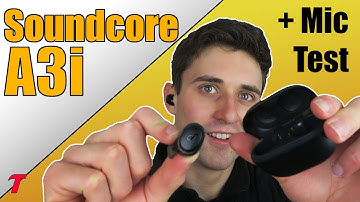 Anker Soundcore A3i Headphone Review -  Budget Noise Cancelling? (Microphone Test)