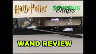 SEVERUS SNAPE Noble Collection Wand REVIEW