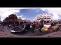 A 4K walk in the souk of Bethlehem 360 degree VR video panorama