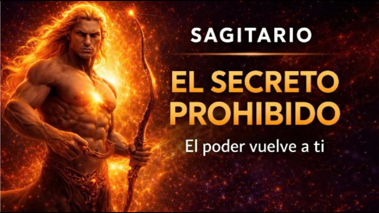 SAGITARIO ♐ EL SECRETO PROHIBIDO SALE A LA LUZ 😈 AHORA EL PODER ESTÁ EN TUS MANOS