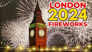London's New Year 2024 fireworks  London eye|Biggest fireworks display in the World#newyear2024