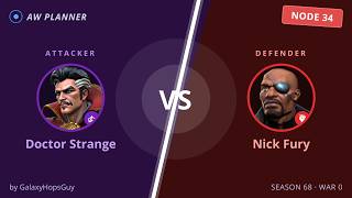 S68 War 0: Doctor Strange vs 34 Nick Fury