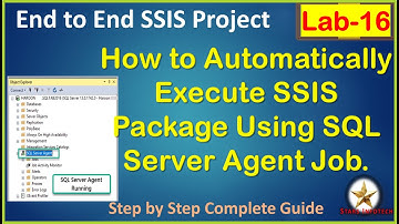 SSIS Lab 16 How to Automatically Execute SSIS Package Using SQL Server Agent Job | Schedule SSIS Pkg