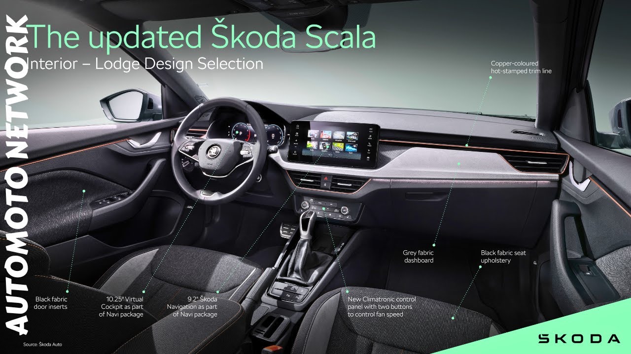 Interior: increased comfort and sustainable materials - Škoda