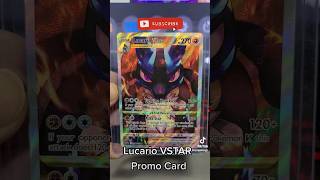 LUCARIO VSTAR PROMO POKEMON CARD 👊👊👊