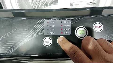 New Voltas Beko Fiber body Washing machine programs