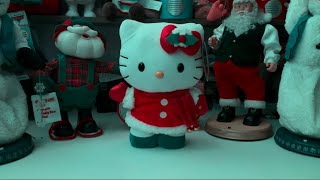 Gemmy Animated Christmas Side Stepper Hello Kitty
