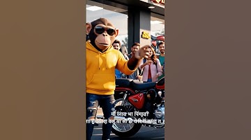 Monkey vlog kaise banaye Monkey vlog Monkey video #shorts #virl