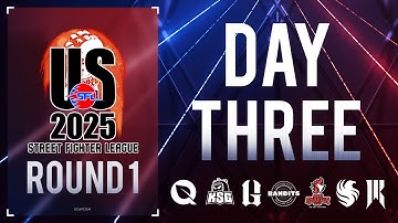 Day 3 - Street Fighter League US 2025 - Round 1 is LIVE from November 13 to November 16