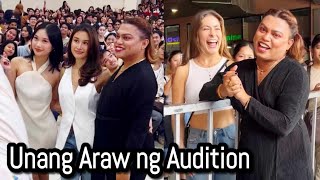 Unang araw ng Audition sa Pinoy Bog Brother Dinumog.