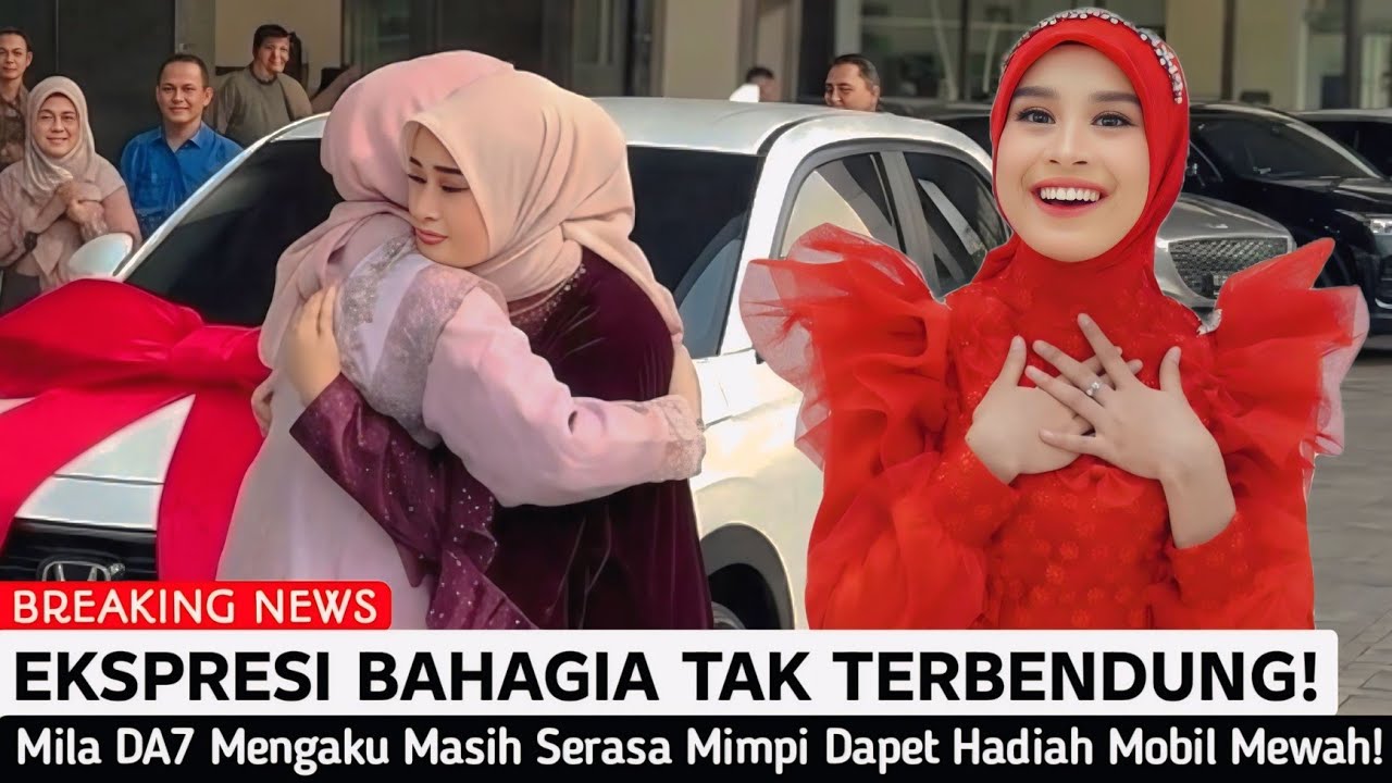 Hadiah Sultan! Mila DA7 Syok Dapat Kado Mobil Listrik Putih dari Shella Saukia Owner SS, Bikin Iri!
