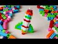 How I Built a Satisfying ASMR Space Shuttle Using Only Building Blocks!!