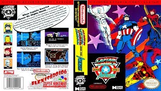 Captain America and the Avengers - NES: Captain America and the Avengers (rus) longplay [134] - User video