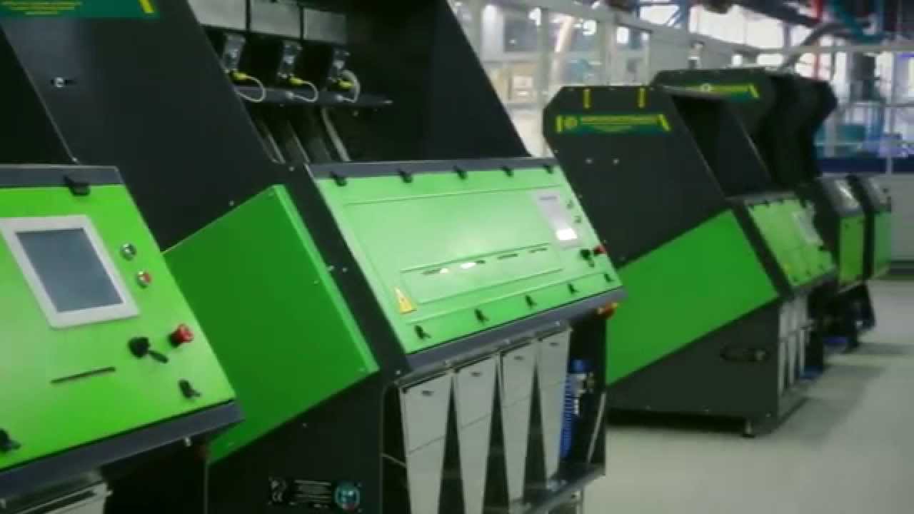 Фотосепаратор Воронежсельмаш сортировка пшена - YouTube