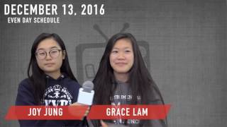 Livestream - Tuesday December 9, 2016