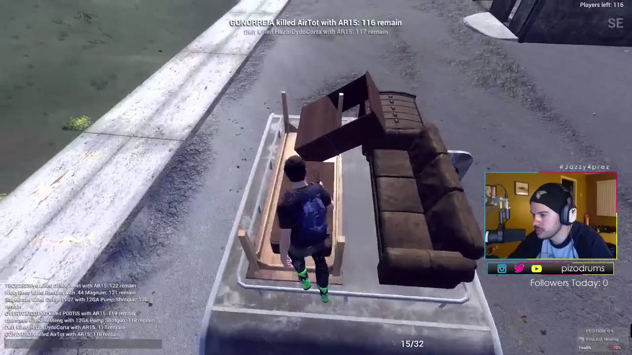 H1Z1 Bully Gets REKT - PIZOdrums