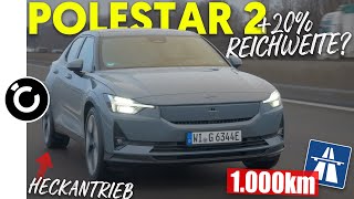 Polestar 2 2024 Langstreckentest - reicht es gegen das Tesla Model 3? Polestar 2 2 3