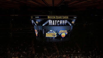 New York Knicks 2016-2017 Intro (vs. Denver Nuggets)