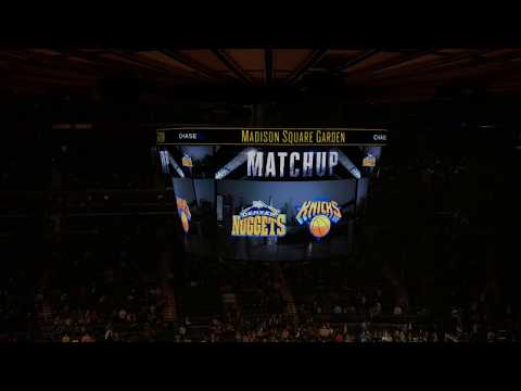 New York Knicks 2016 2017 Intro Vs Denver Nuggets