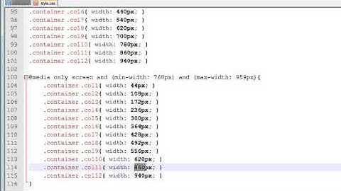 media queries to create grid for responsive websites part-4