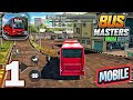 💥 Bus Masters India Simulator Game || Bus Driver (Android & iOS) Gameplay