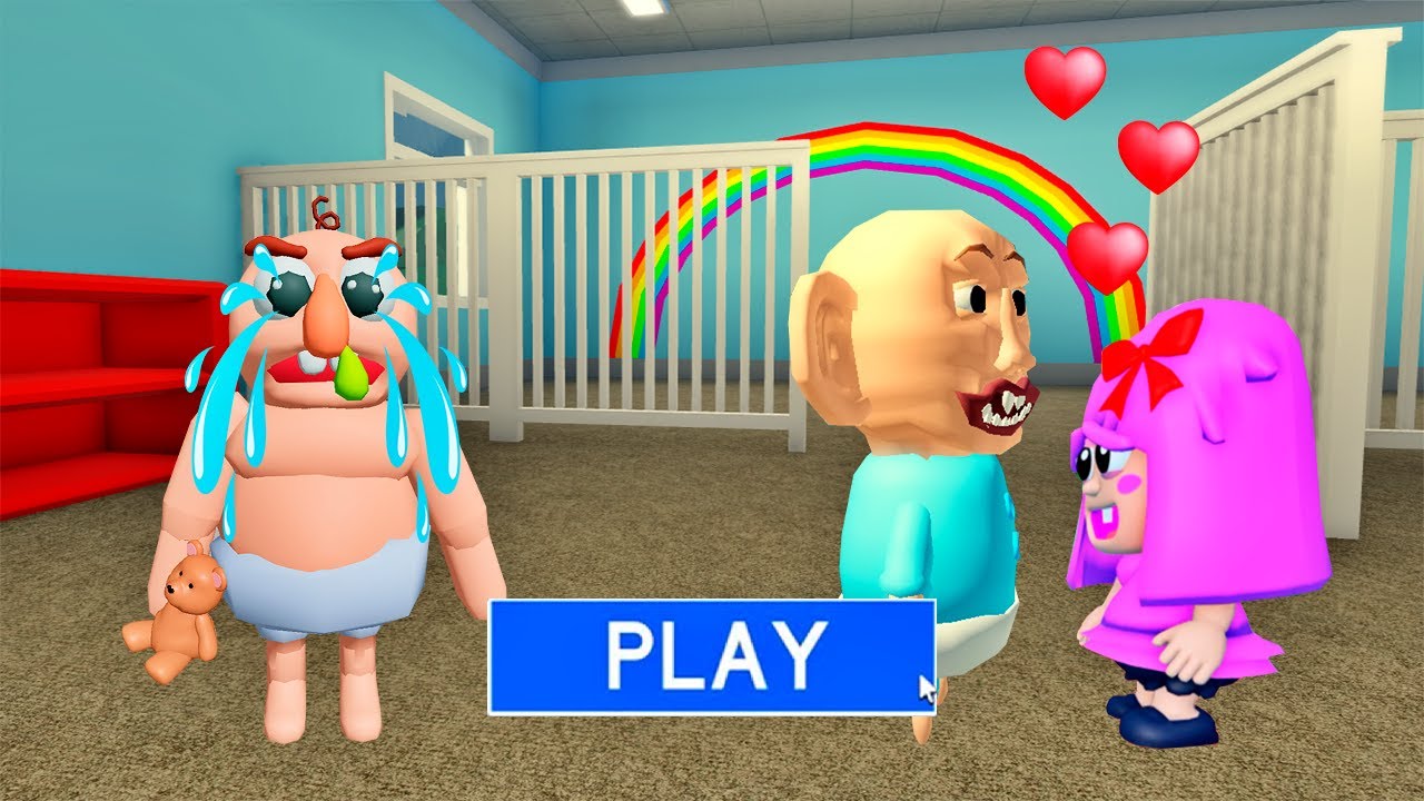 SECRET UPDATE | SCARY DOLL FALL IN LOVE WITH BABY BETTY? OBBY ROBLOX 