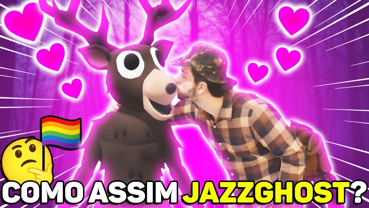 JAZZGHOST e suas BRINCADEIRAS GOSTOSAS (😏) com o CERVO na NOVA ATUALIZAÇÃO do 99 NOITES do ROBLOX!