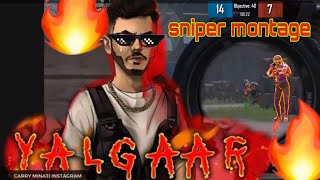 CARRYMINATI YALGAAR SONG|Sniper montage by[RANGER GAMING]