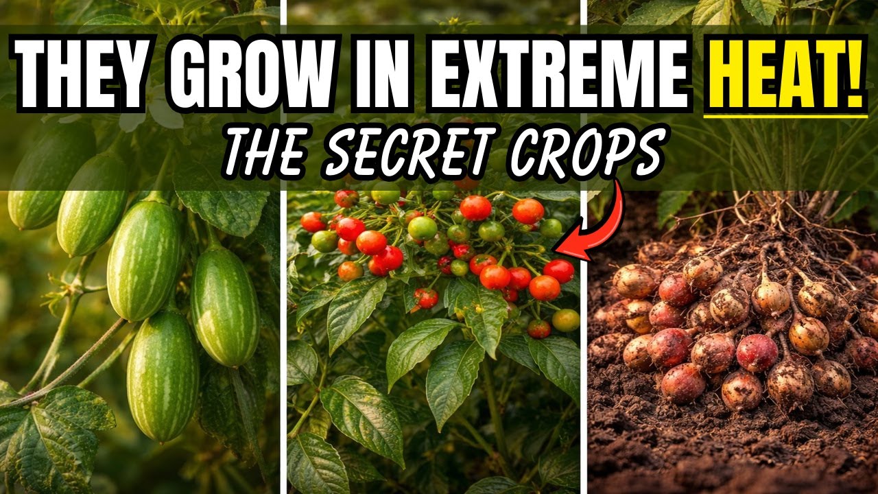 12 Crops That Grow in Extreme Heat — Why Modern Farming Ignores Them