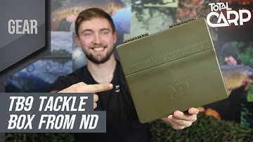 Take all the tackle you need with the TB9 tackle box!