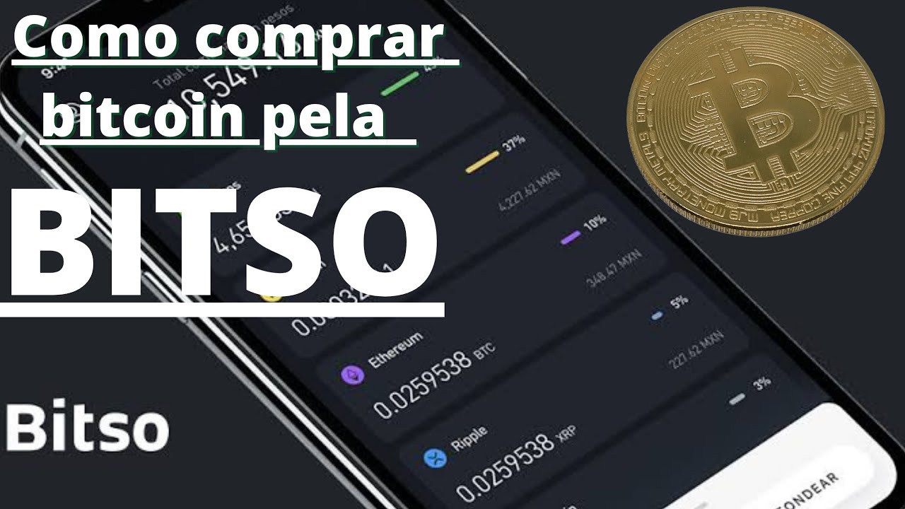 BITSO: como comprar bitcoin/criptomoedas pela bitso com pouco dinheiro.
