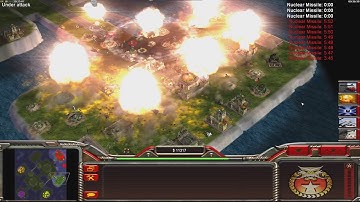 " What do you have in mind? " CHINA Nuke -Command & Conquer Generals Zero Hour -1 vs 5 HARD Gameplay