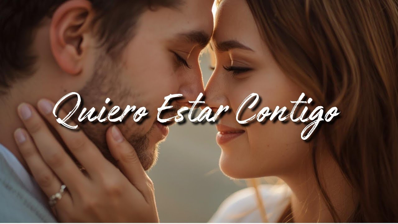 Quiero estar contigo, un amor real que nunca termina ❤️ ¿tú también lo has sentido?