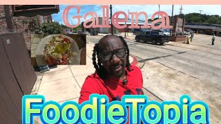 What I ate healthy in Galena July 3rd my favorite town!