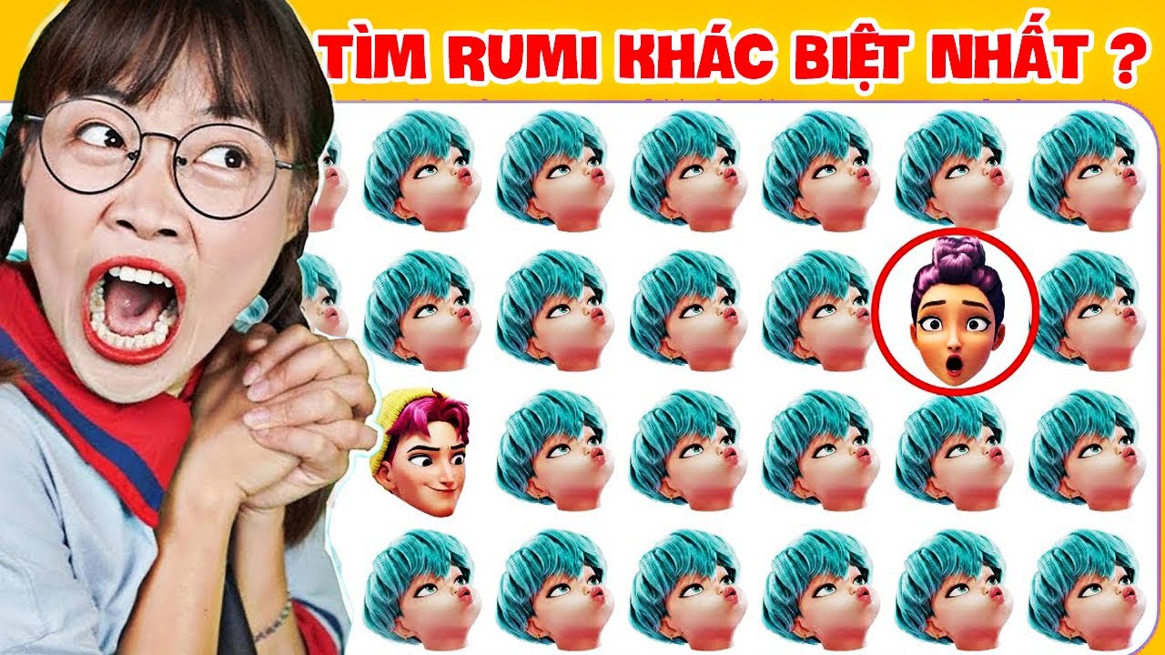 Hà Sam Thử Tài Tìm Rumi Trong KPop Demon Hunters - Thử Tài Tinh Mắt