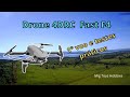 Drone 4DRC Fast F4 Primeiro voo e testes de autonomia, velocidade, estabilidade e voos smarts