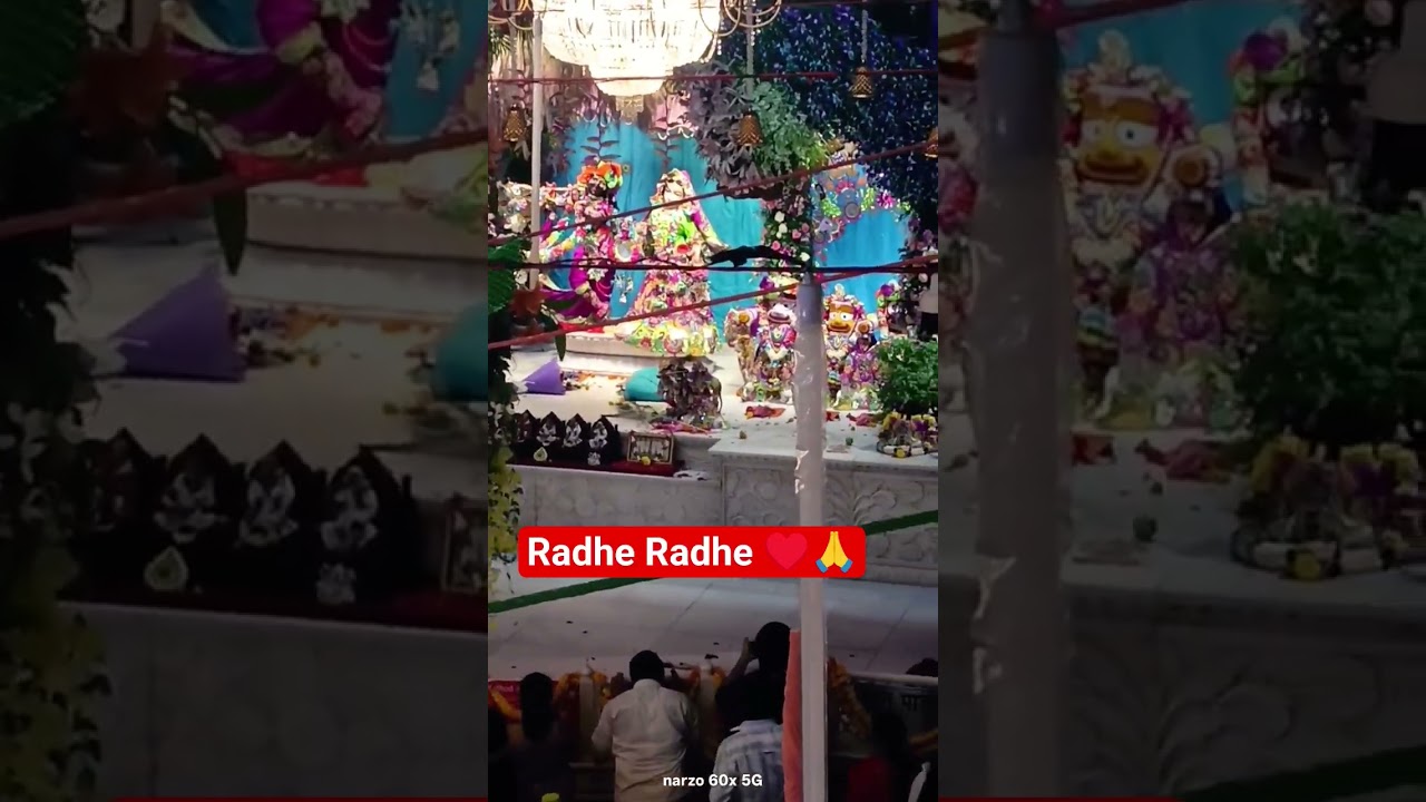 janmashtmi Live iskcon temple 