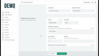 LemonBooking - Booking - Staff booking