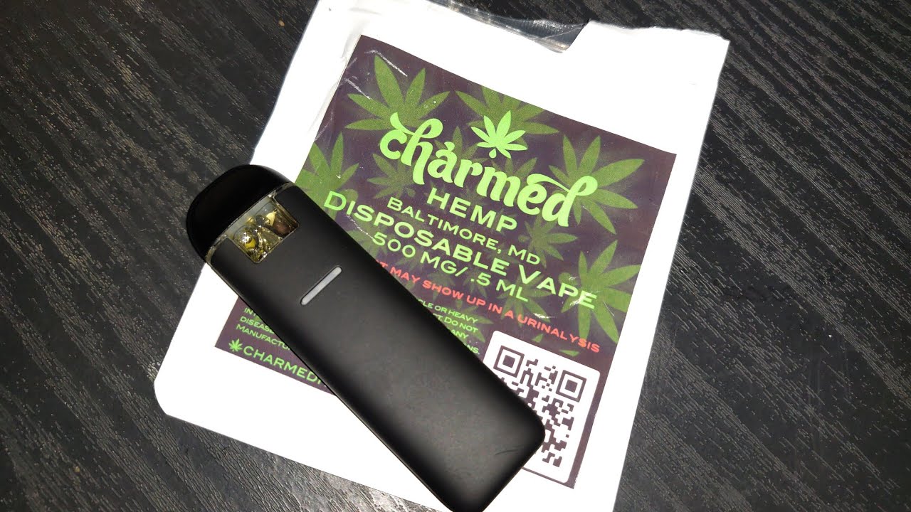Charmed Hemp Delta 8 disposable vape Jack Herer strain review! ☕🏃🔥