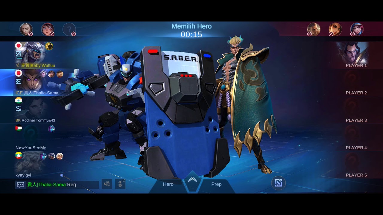 Mobile Legends : Bug saat draft pick.