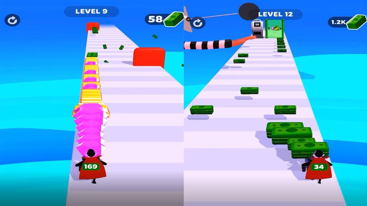 ATM Rush:All Levels Gameplay Android, iOS Mobile Walkthrough Game NEW Update