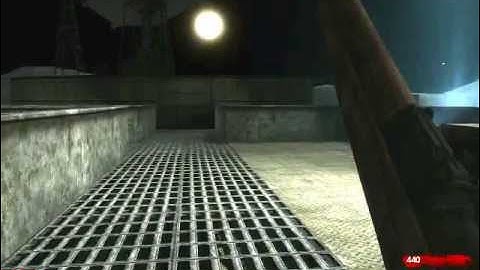Call of duty world at war zombies custom map MOON Part 1
