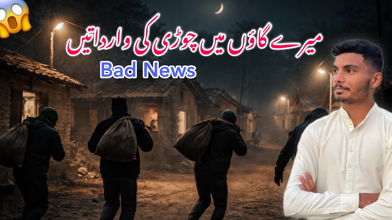 Bad News For Dullar People 😰😱| Robery incidents in my Village 😱| Bad News 🥹