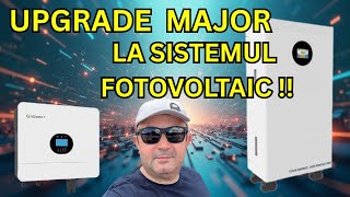 Am Schimbat Tot! Noul Sistem Fotovoltaic cu Growatt SPF6000ES PLUS   Baterie de 15.6kwh Lifepo4 !